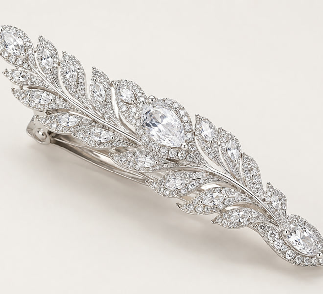 The silver leaf clip, one of only two ever made